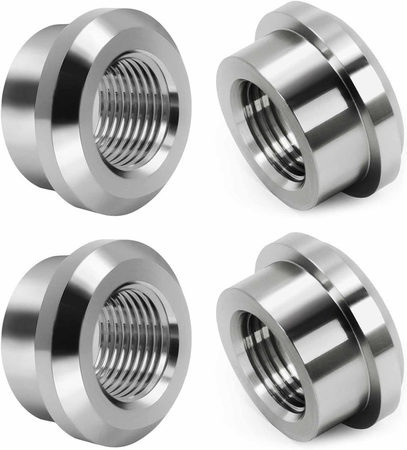 CNRAQR Aluminum 3/8" NPT Female Weld on Bung Weldable Fitting 4PCS - Image 1